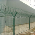 Filo del rasoio a fisarmonica per barriere di recinzione di sicurezza